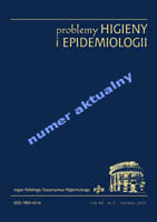 Problemy Higieny i Epidemiologii publication cover